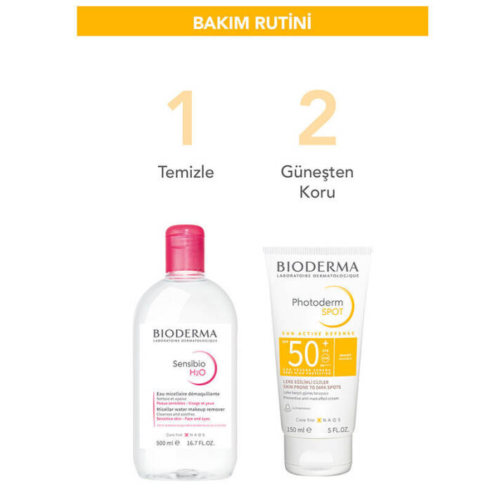 Bioderma Photoderm Spot SPF50+ 150 ml İkili Kofre (Kutusuz) - 8