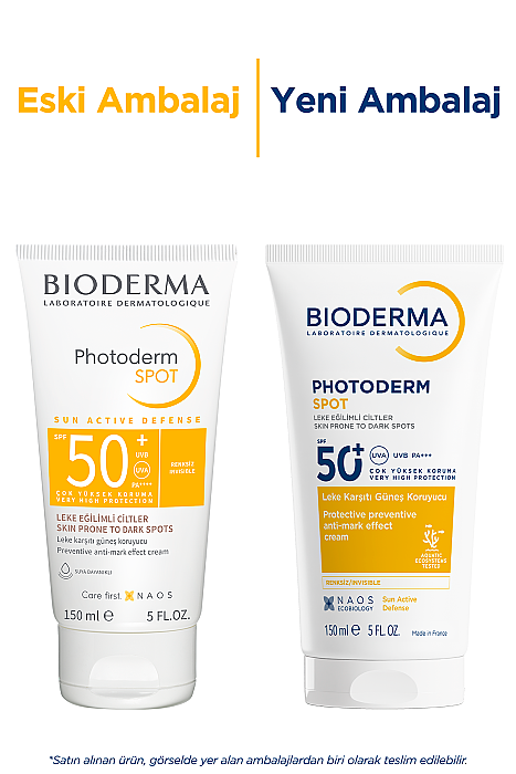 Bioderma Photoderm Spot SPF50+ 150 ml x 2 Adet - 4