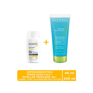 Bioderma Photoderm XDefense Koruma ve Temizleme Bakım Seti - Bioderma