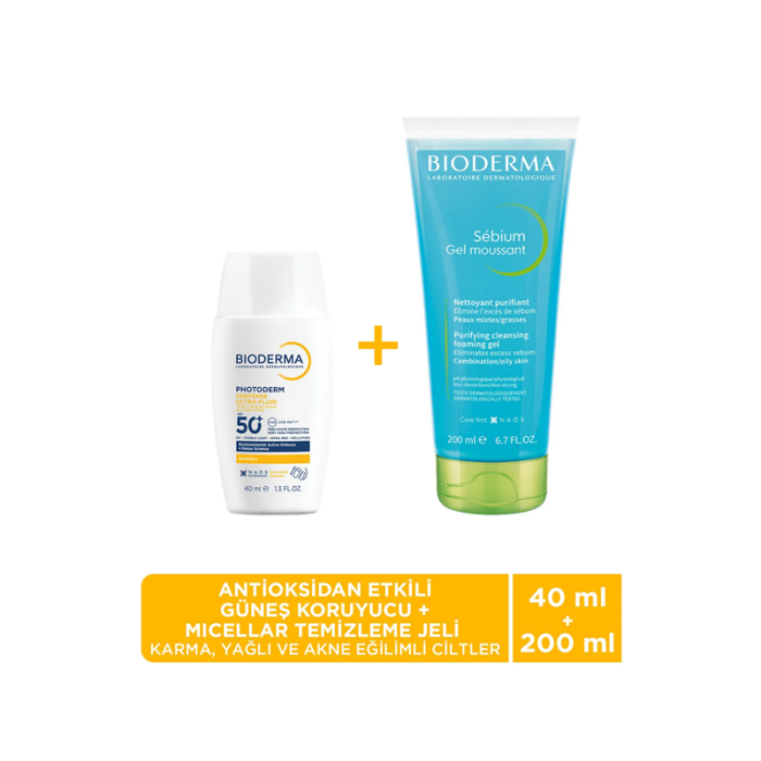 Bioderma Photoderm XDefense Koruma ve Temizleme Bakım Seti - 1