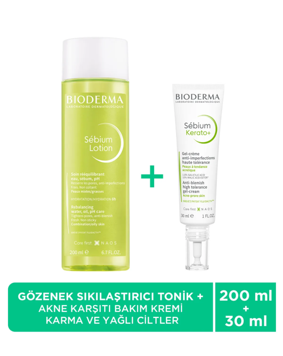 Bioderma Sebium Akne Karşıtı Bakım Seti - 3 - 1