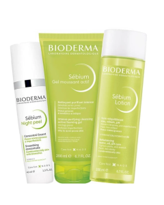 Bioderma Sebium Akne Karşıtı Bakım Seti - Gece - Bioderma