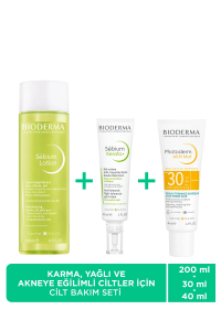 Bioderma Sebium Akne Karşıtı Bakım ve Koruma Seti - Bioderma