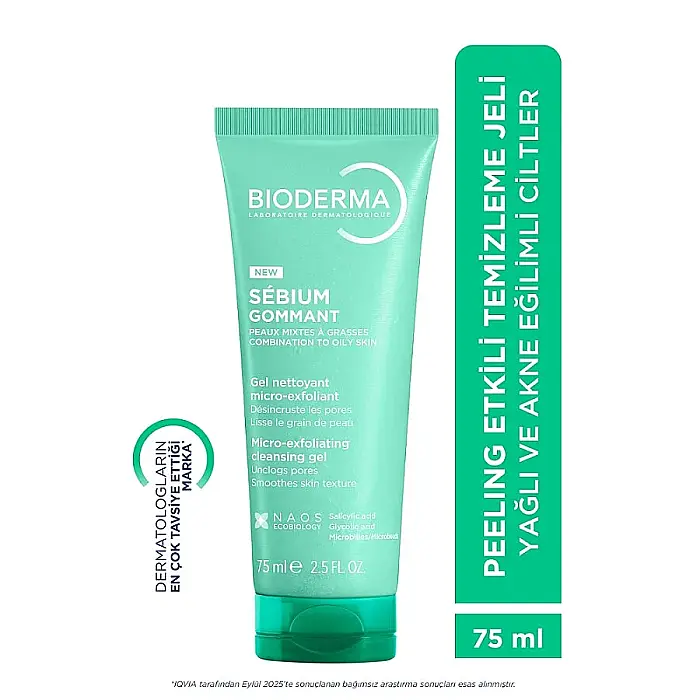 Bioderma Sebium Exfoliating Gel 75 ml - 2
