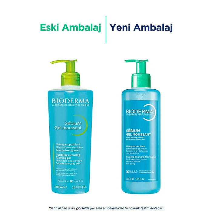 Bioderma Sebium Foaming Gel 400 ml - 2