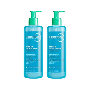 Bioderma Sebium Foaming Gel 400 ml x 2 Adet - Bioderma