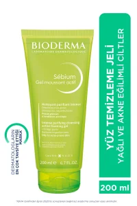 Bioderma Sebium Foaming Gel Active 200 ml + Bilek Havlusu Hediyeli - 2