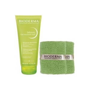 Bioderma Sebium Foaming Gel Active 200 ml + Bilek Havlusu Hediyeli - Bioderma