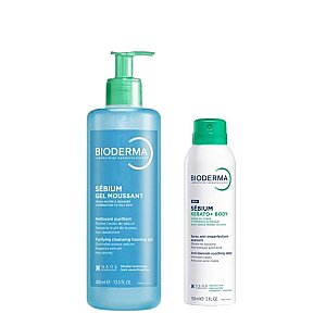 Bioderma Sébium Kerato+ Body Vücut Akne ve Pürüz Karşıtı Set - Bioderma