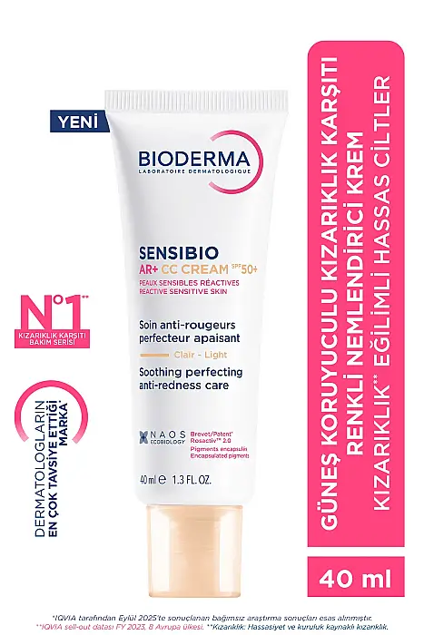 Bioderma Sensibio AR+ CC Cream SPF50+ 40 ml - 3