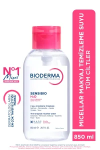 Bioderma Sensibio H2O Makyaj Temizleme Suyu 850 ml Pompalı Şişe - 2