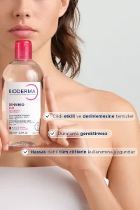 Bioderma Sensibio H2O Micellar Makyaj Temizleme Suyu 500 ml 2'li Set - 6