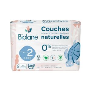 Biolane Natural Bebek Bezi 2 Beden 3-6 kg 28 Adet - Biolane