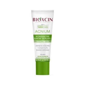 Bioxcin Acnium Karma ve Yağlı Ciltler İçin Konsantre Bakım Serumu 15 ml - Bioxcin