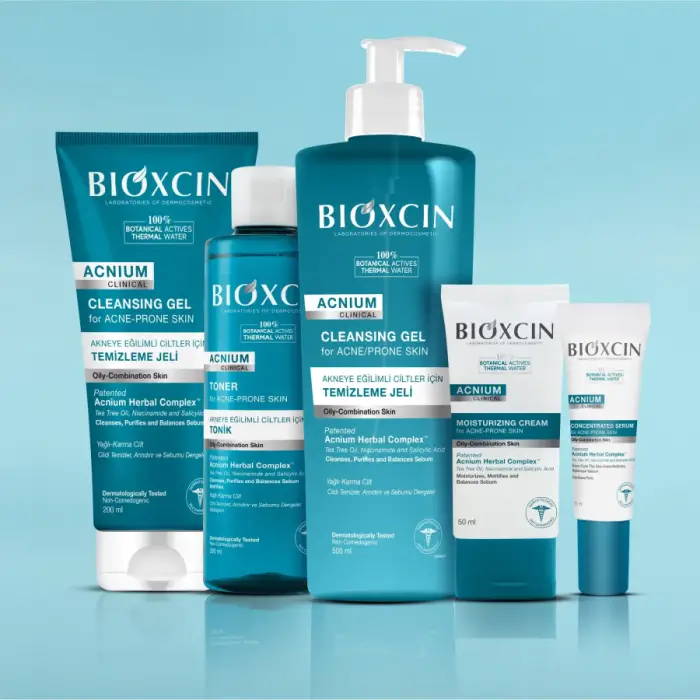 Bioxcin Acnium Sebum Dengeleyici Yüz Yıkama Jeli 500 ml - 1 Alana 1 Bedava - 3