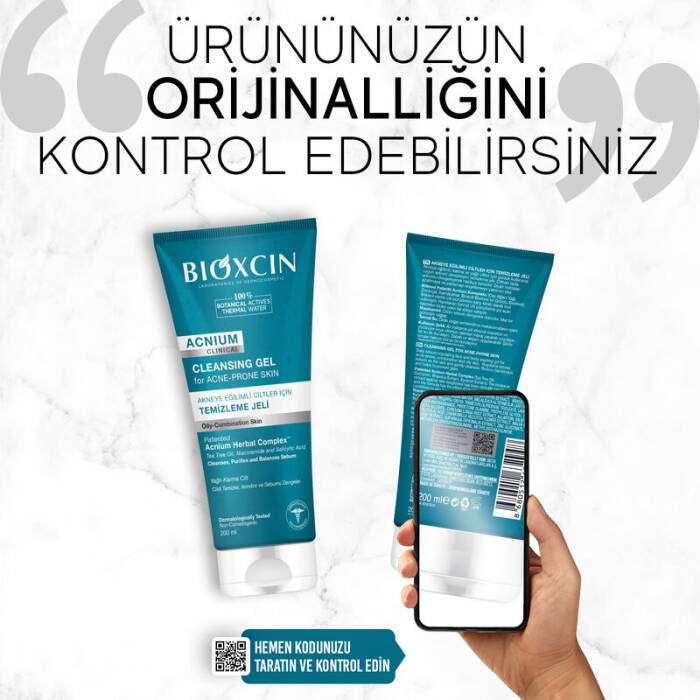 Bioxcin Acnium Yıkama Jeli 200 ml - 5
