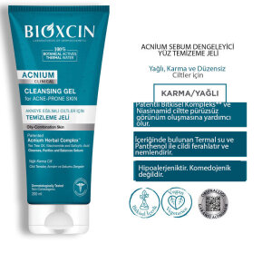 Bioxcin Acnium Yıkama Jeli 200 ml - 6