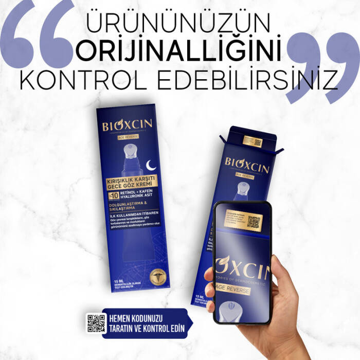 Bioxcin Age Reverse Kırışıklık Karşıtı Gece Göz Çevresi Kremi 15 ml - 6