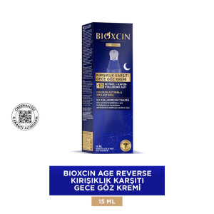Bioxcin Age Reverse Kırışıklık Karşıtı Gece Göz Çevresi Kremi 15 ml - 7