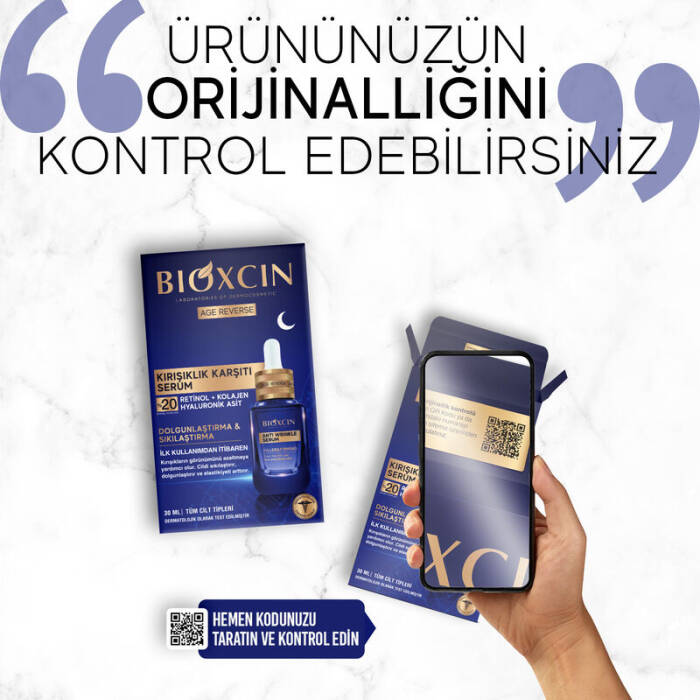 Bioxcin Age Reverse Kırışıklık Karşıtı Gece Serumu 30 ml - 5