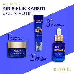 Bioxcin Age Reverse Kırışıklık Karşıtı Gece Serumu 30 ml - 10