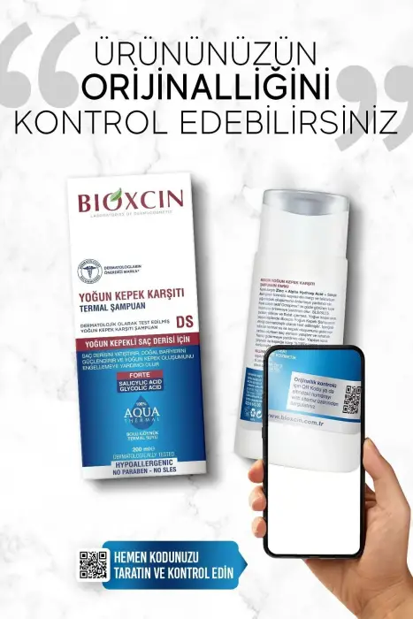 Bioxcin Aqua Thermal Ds Yoğun Kepek Karşıtı Şampuan 200 ml x 2 Adet - 8