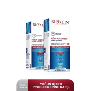 Bioxcin Aqua Thermal Ds Yoğun Kepek Karşıtı Şampuan 200 ml x 2 Adet - Bioxcin