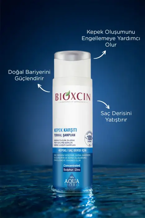 Bioxcin Aqua Thermal Kepek Karşıtı Şampuan 300 ml x 3 Adet - 5