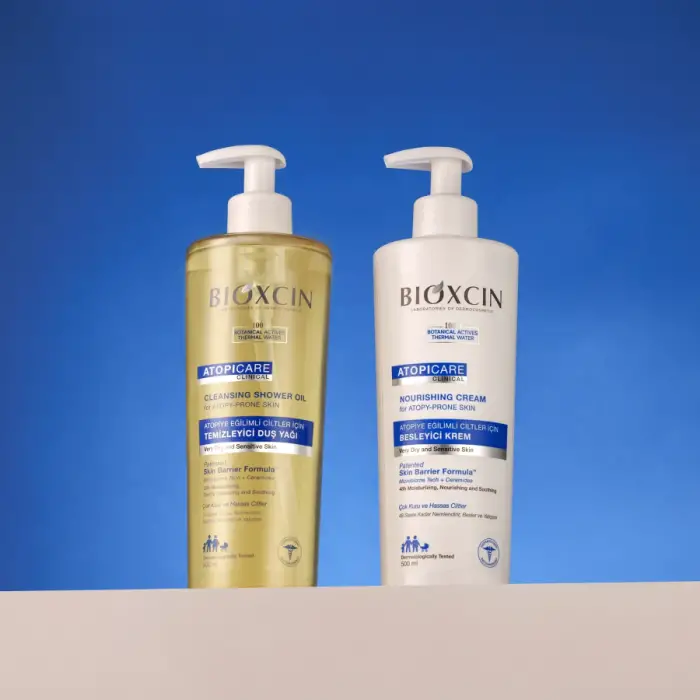 Bioxcin Atopicare Atopiye Eğilimli Ciltler için Temizleyici Duş Yağı 500 ml - 7