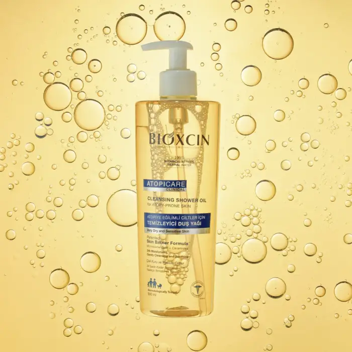 Bioxcin Atopicare Atopiye Eğilimli Ciltler için Temizleyici Duş Yağı 500 ml - 3