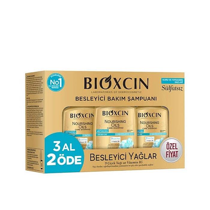 Bioxcin Besleyici Yağlar Bakım Şampuanı 300 ml - 3 Al 2 Öde - 1