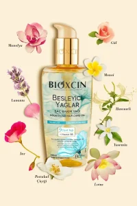 Bioxcin Besleyici Yağlar Bakım Şampuanı 300ml+Saç Bakım Yağı 150ml+Saç Bakım Kremi 250ml+ Sıvı Saç Kremi 200ml - 2