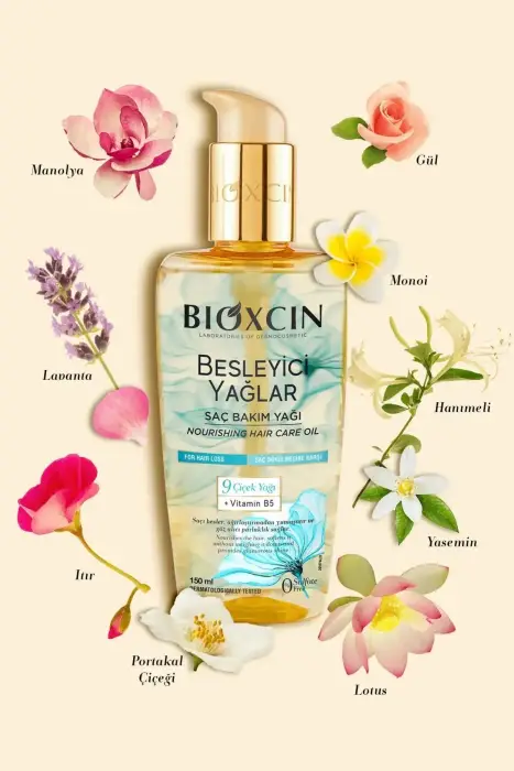 Bioxcin Besleyici Yağlar Bakım Şampuanı 300ml+Saç Bakım Yağı 150ml+Saç Bakım Kremi 250ml+ Sıvı Saç Kremi 200ml - 2