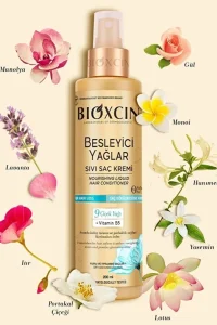 Bioxcin Besleyici Yağlar Bakım Şampuanı 300ml+Saç Bakım Yağı 150ml+Saç Bakım Kremi 250ml+ Sıvı Saç Kremi 200ml - 4
