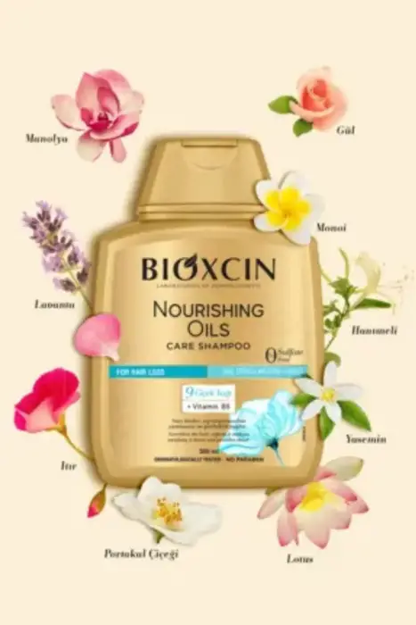 Bioxcin Besleyici Yağlar Bakım Şampuanı 300ml+Saç Bakım Yağı 150ml+Saç Bakım Kremi 250ml+ Sıvı Saç Kremi 200ml - 5