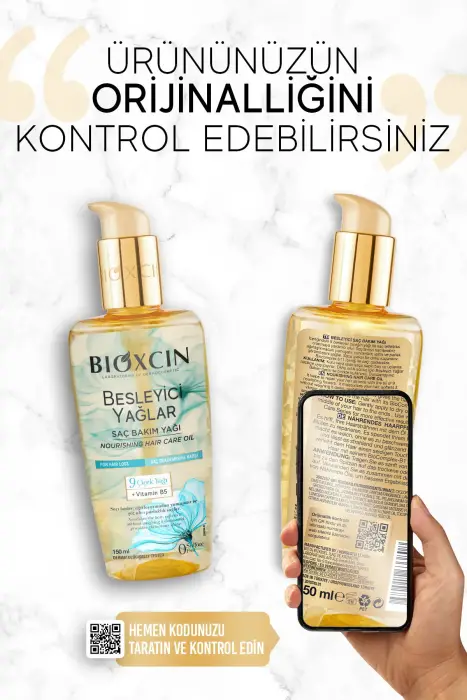 Bioxcin Besleyici Yağlar Saç Bakım Yağı 150 ml (Kuru Ve Yıpranmış Saçlar Saçlar için) 2'li Set - 5