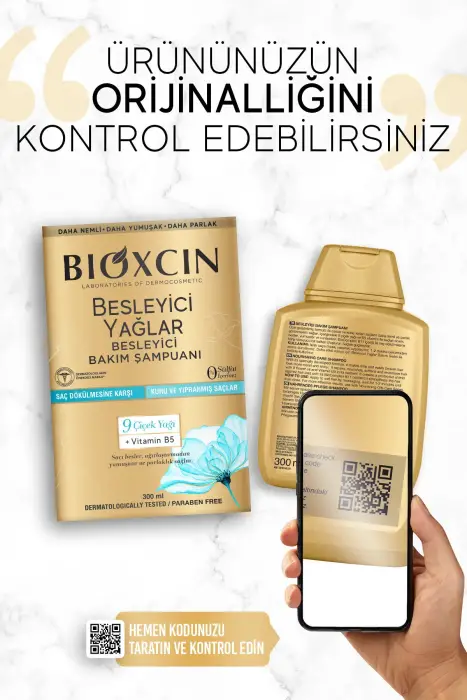 Bioxcin Besleyici Yağlar Şampuan 300 ml 3'lü Set - 5