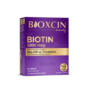 Bioxcin Biotin 5000 mcg 30 Tablet - Bioxcin