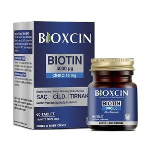 Bioxcin Biotin 5000 Mcg 60 Tablet - Bioxcin