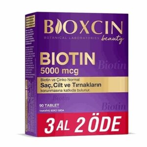 Bioxcin Biotin 5000 mcg 90 Tablet - Bioxcin