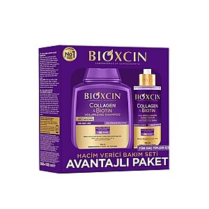Bioxcin Collagen & Biotin Avantaj Paketi - Şampuan 300 ml + Serum 100 ml - 2