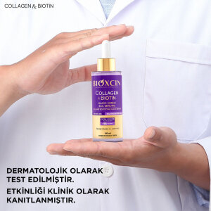 Bioxcin Collagen & Biotin Hacim Verici Saç Serumu 100 ml - 4