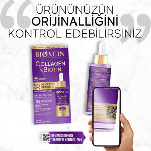 Bioxcin Collagen & Biotin Hacim Verici Saç Serumu 100 ml - 6