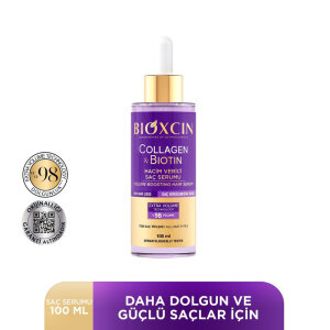 Bioxcin Collagen & Biotin Hacim Verici Saç Serumu 100 ml - 10