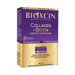 Bioxcin Collagen & Biotin Ekstra Hacim ve Dolgunlaştırıcı Şampuan 300 ml - Bioxcin