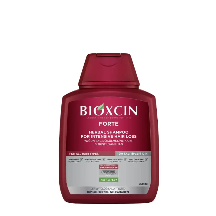 Bioxcin Forte Yoğun Dökülme Karşıtı Şampuan (Tüm Saç Tipleri İçin) 300 ml - 2