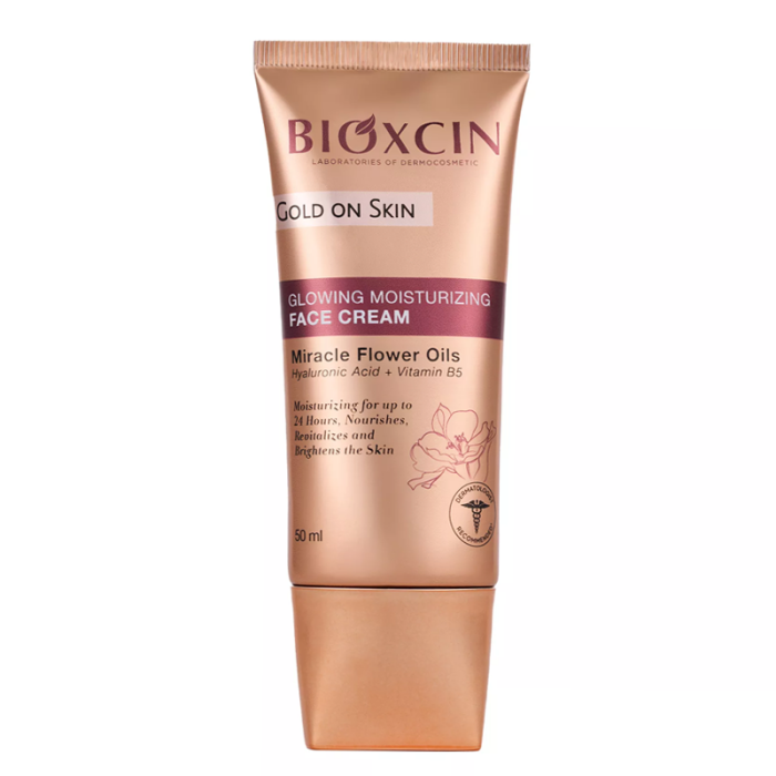Bioxcin Gold On Skin Işıltılı Nemlendirici Yüz Kremi 50 ml - 1