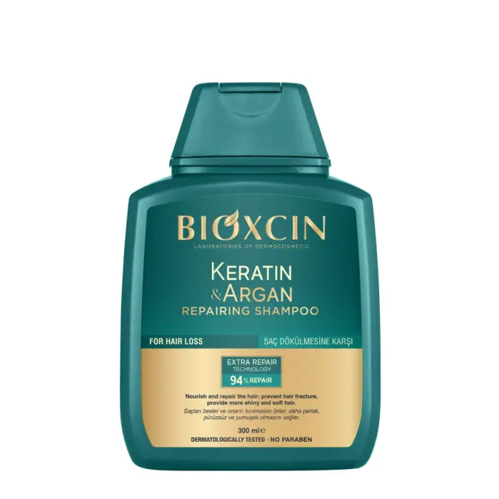 Bioxcin Keratin & Argan Onarıcı Şampuan 300 ml - 2