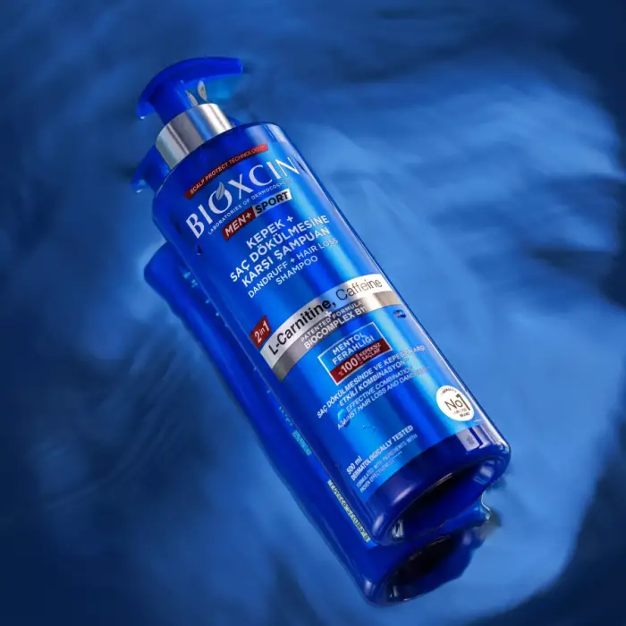 Bioxcin Men Sport Kepek ve Saç Dökülmesine Karşı Şampuan 500 ml - 3