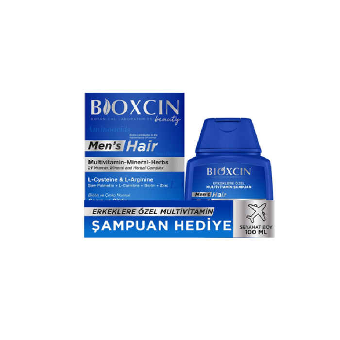 Bioxcin Men's Hair 30 Tablet + 100 ml Şampuan Hediyeli - 1